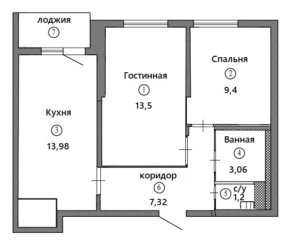 Фото квартиры по адресу Санкт-Петербург г, Славянская (Усть-Славянка) ул, д. 8